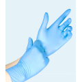 Disposable pvc gloves blue color